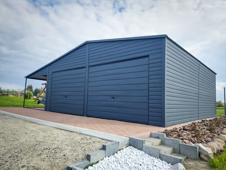 garaz-blaszany-wiata-9,7x7m-matowy-grafit-dwuspadowy-2.jpg