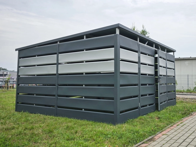 wiata-smietnikowa-4x4m-grafit-srebrny-drzwi-dwuskrzydlowe-1.jpg