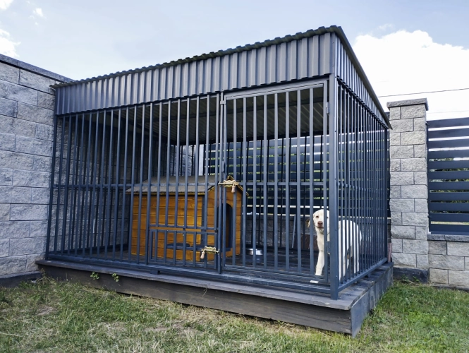 kojec-dla-psa-2,9x2m-matowy-grafit-zloty-dab-1.jpg