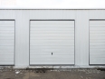 Garaż blaszany Hala 30x7m w kolorze RAL9002 - zdjęcie bram
